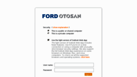 What Webmail.ford.com.tr website looked like in 2016 (8 years ago)