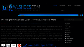 What Wlshoes.com website looked like in 2016 (8 years ago)