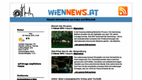 What Wiennews.at website looked like in 2016 (10 years ago)