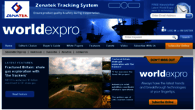 What Worldexpro.com website looked like in 2016 (8 years ago)