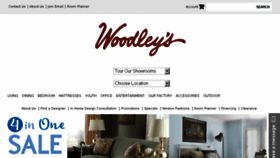 What Woodleys.com website looked like in 2016 (8 years ago)