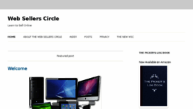 What Websellerscircle.com website looked like in 2016 (8 years ago)