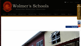 What Wolmers.org website looked like in 2016 (8 years ago)