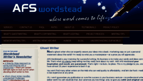 What Wordstead.com website looked like in 2016 (8 years ago)