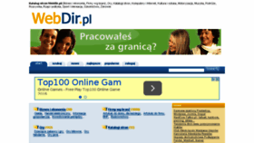 What Webdir.pl website looked like in 2016 (8 years ago)
