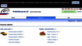 What Webregister.sk website looked like in 2016 (8 years ago)