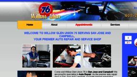 What Willowglen76.com website looked like in 2016 (8 years ago)