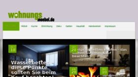 What Wohnungsmoebel.de website looked like in 2016 (8 years ago)