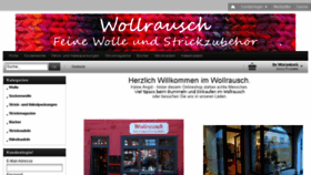 What Wollrausch-wf.de website looked like in 2016 (8 years ago)