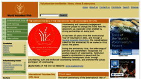What Worldvolunteerweb.org website looked like in 2016 (8 years ago)