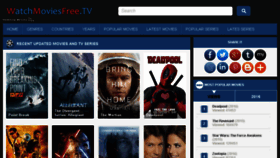 What Watchmoviesfree.tv website looked like in 2016 (8 years ago)