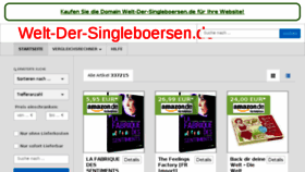 What Welt-der-singleboersen.de website looked like in 2016 (8 years ago)