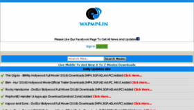 What Wapmp4.in website looked like in 2016 (8 years ago)