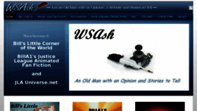 What Wsash.net website looked like in 2016 (8 years ago)