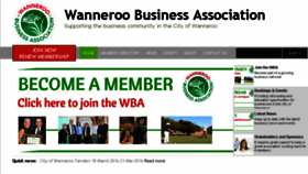 What Wanneroobusiness.com website looked like in 2016 (8 years ago)