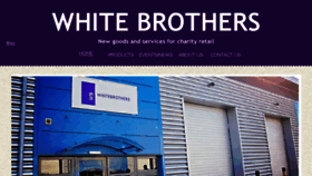 What White-brothers.co.uk website looked like in 2016 (8 years ago)