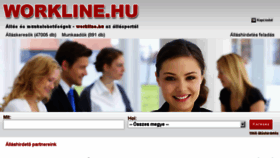 What Workline.hu website looked like in 2016 (8 years ago)