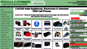 What Welectronics.mobi website looked like in 2016 (8 years ago)