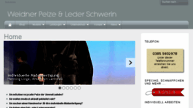 What Weidner-pelze.de website looked like in 2016 (8 years ago)