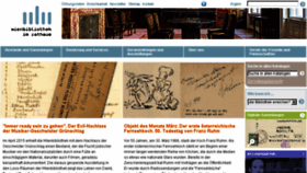 What Wienbibliothek.at website looked like in 2016 (8 years ago)