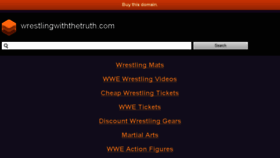 What Wrestlingwiththetruth.com website looked like in 2016 (8 years ago)