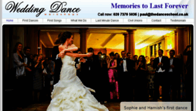 What Weddingdanceworkshops.co.uk website looked like in 2016 (8 years ago)