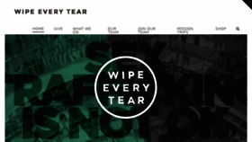 What Wipeeverytear.com website looked like in 2016 (8 years ago)