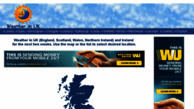 What Weather-in-uk.co.uk website looked like in 2016 (8 years ago)