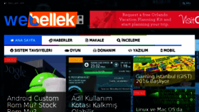What Webellek.com website looked like in 2016 (9 years ago)
