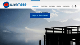 What Wiremaze.com website looked like in 2016 (8 years ago)