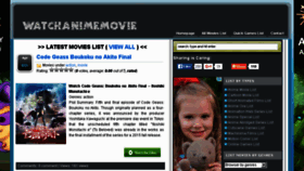 What Watchanimemovie.com website looked like in 2016 (8 years ago)