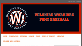 What Wilshirewarriors.leagueapps.com website looked like in 2016 (8 years ago)