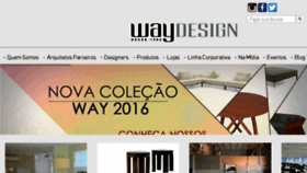 What Waydesign.com.br website looked like in 2016 (8 years ago)