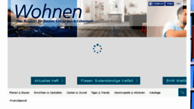 What Wohnen-magazin.de website looked like in 2016 (8 years ago)