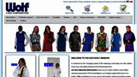 What Wolfxray.com website looked like in 2016 (8 years ago)