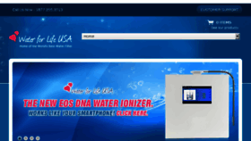 What Waterforlifeusa.com website looked like in 2016 (8 years ago)