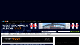 What Westbromwichalbion-mad.co.uk website looked like in 2016 (8 years ago)