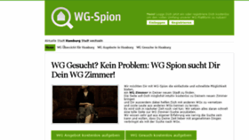 What Wg-spion.de website looked like in 2016 (8 years ago)