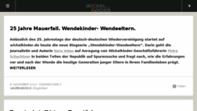 What Wickelkinder.de website looked like in 2016 (8 years ago)