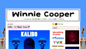 What Winniecooper.net website looked like in 2016 (8 years ago)