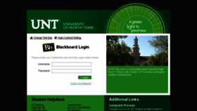 What Webctvista.unt.edu website looked like in 2016 (8 years ago)