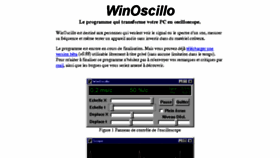 What Winoscillo.com website looked like in 2016 (8 years ago)