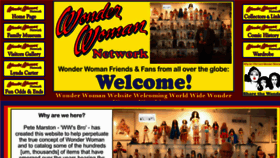 What Wonderwomannetwork.com website looked like in 2016 (8 years ago)