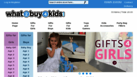 What What2buy4kids.co.uk website looked like in 2016 (8 years ago)