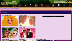 What Wedding.gamesxl.com website looked like in 2016 (8 years ago)
