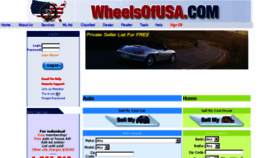 What Wheelsofusa.com website looked like in 2016 (8 years ago)