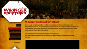 What Wikinger-spektakel.de website looked like in 2016 (8 years ago)