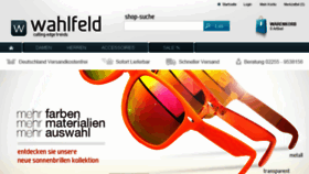 What Wahlfeld.com website looked like in 2016 (8 years ago)
