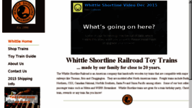 What Woodentrain.com website looked like in 2016 (8 years ago)