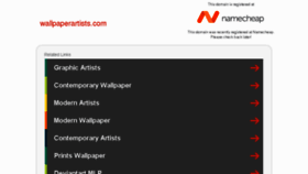 What Wallpaperartists.com website looked like in 2016 (8 years ago)
